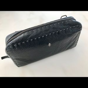Black Henri Beguelin leather wallet